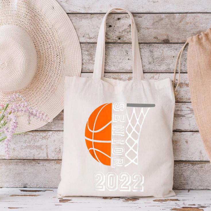 Graduate Senior Class 2022 Graduation Basketball Player Canvas Tote Bag