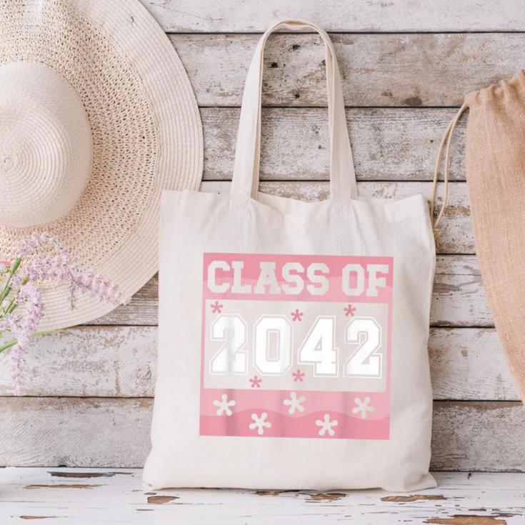 Graduating Class Of 2042 First Day Of School 2042 Graduation Canvas Tote Bag