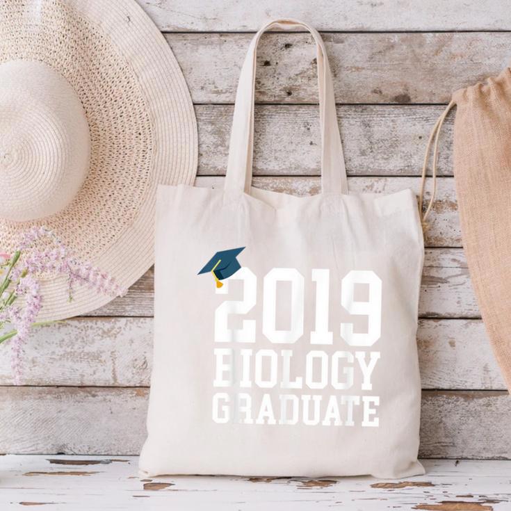Graduation 2019 Biology Tshirt For Science Graduate Canvas Tote Bag