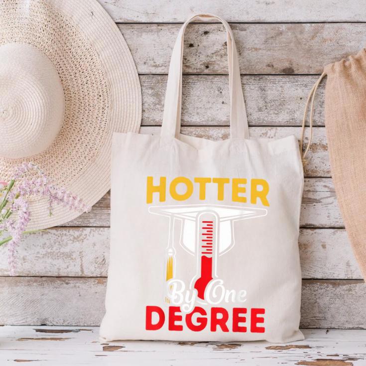 Graduation 2024 Hotter By One Degree Shirt Class Of 24 Canvas Tote Bag
