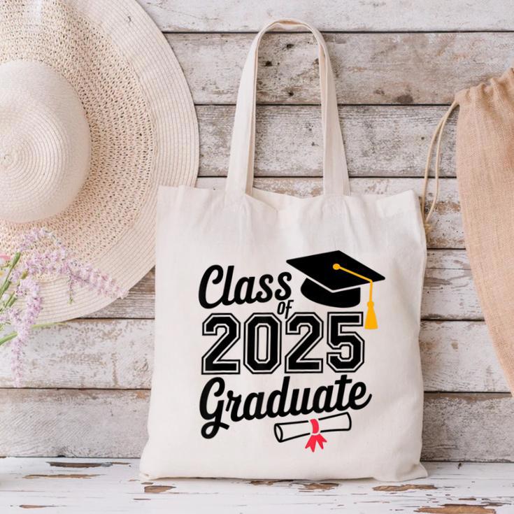 Graduation 2025 Senior 2025 Class Of 2025 Graduate Canvas Tote Bag