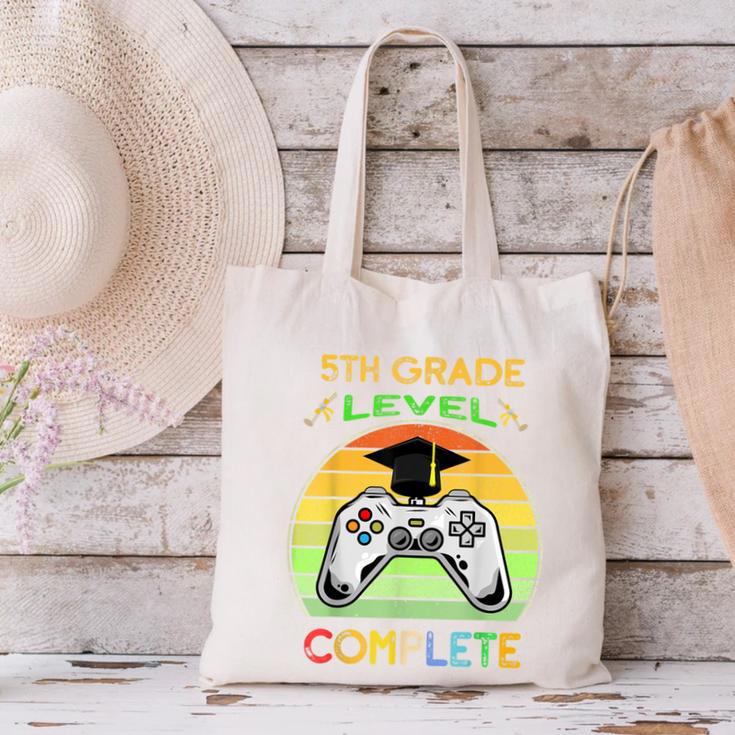 Graduation 5th Grade Level Complete Gamer Class 2021 Gaming Canvas Tote Bag