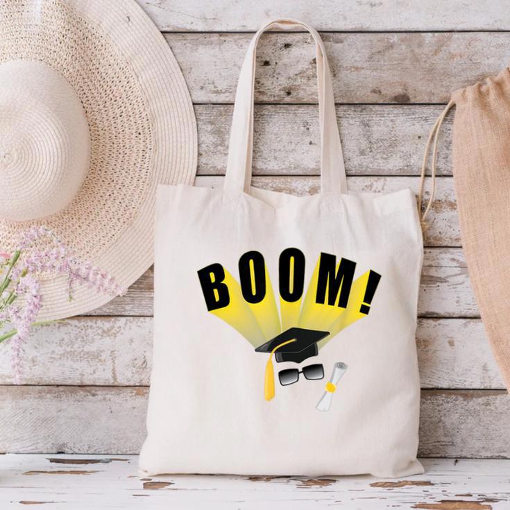 Graduation Cap And Diploma For Proud Graduation Canvas Tote Bag