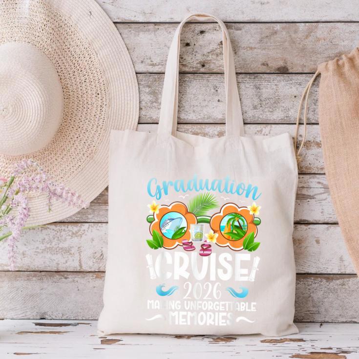 Graduation Cruise 2026 Making Memories Graduate Cruising Canvas Tote Bag