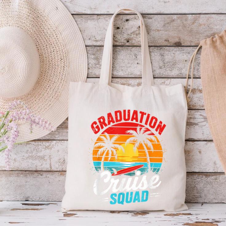 Graduation Cruise Squad 2025 Cruising Graduation Trip Canvas Tote Bag