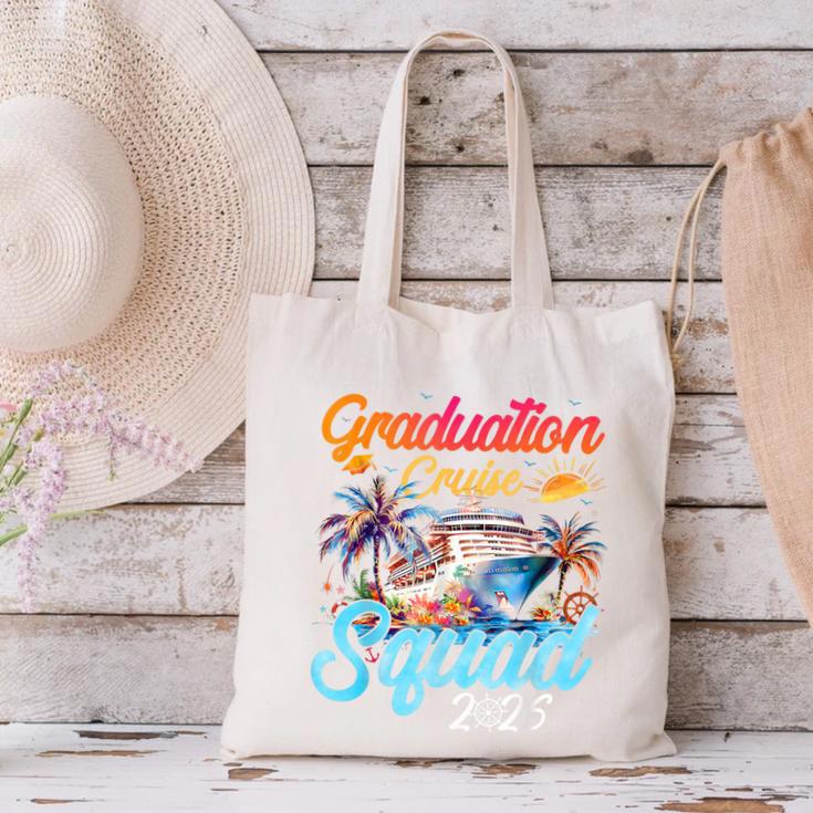Graduation Cruise Squad 2026 Cruising Graduation Canvas Tote Bag