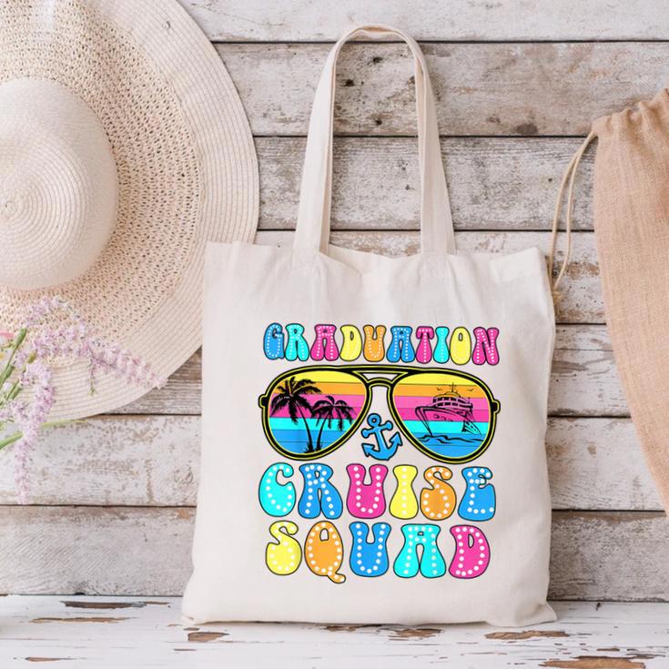 Graduation Cruise Squad Class Of 2025 Vacation Family Grad Canvas Tote Bag