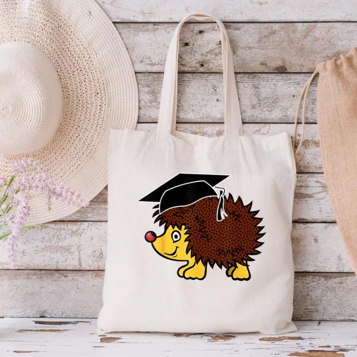 Graduation Hedgehog 2017 Graduate Graduation T-Shirt Canvas Tote Bag