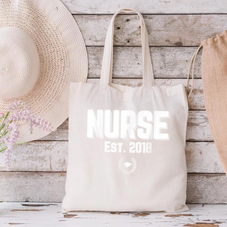 Graduation For Nurse Practitioners 2018 Nursing School Canvas Tote Bag