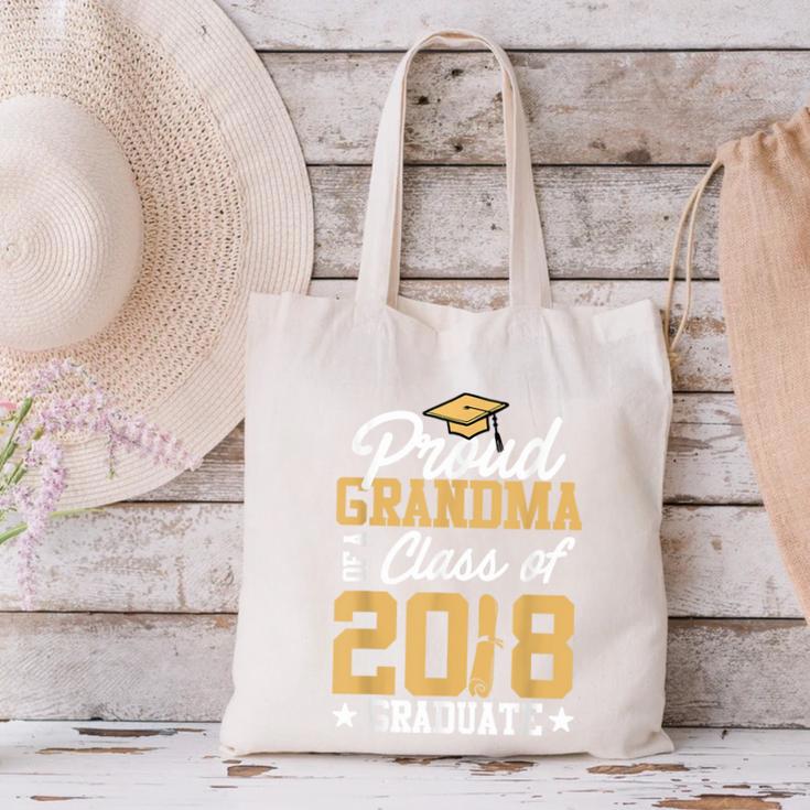 Graduation Shirts For Family Graduation 2018 Grandma Shirt Canvas Tote Bag