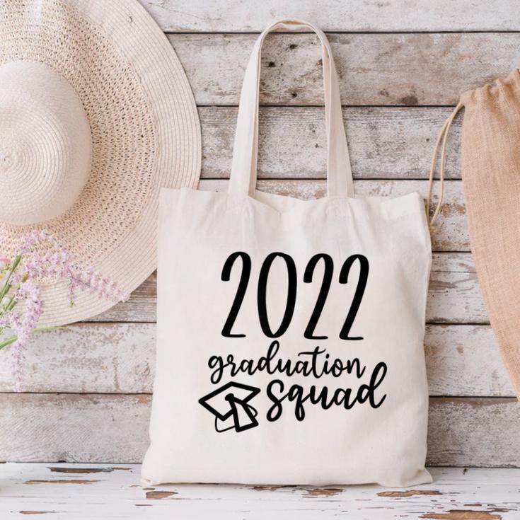 Graduation Squad Class Of 2022 Canvas Tote Bag