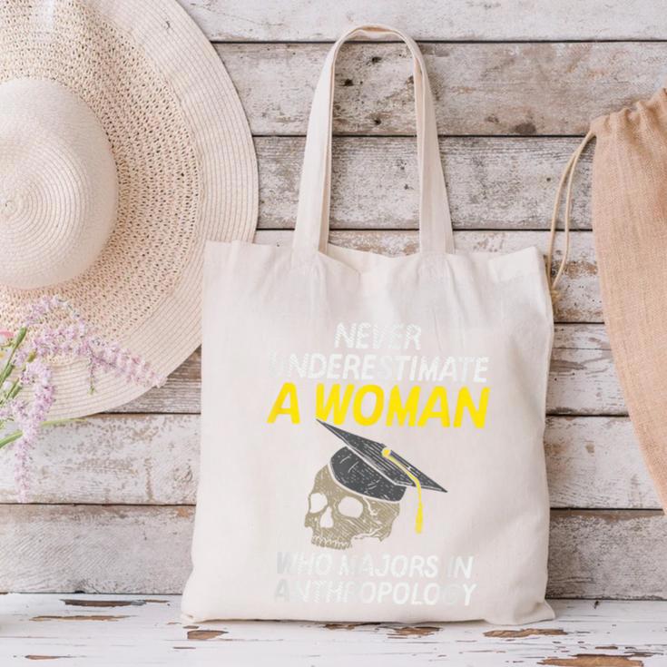 Graduation Student Who Majors In Anthropology Canvas Tote Bag