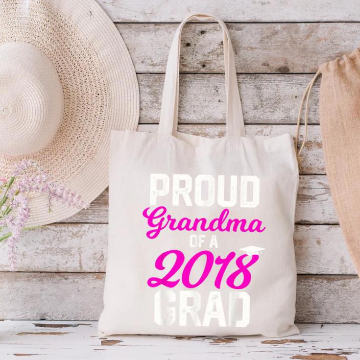 Grandma Graduation Shirt 2018 High School College Grad Canvas Tote Bag