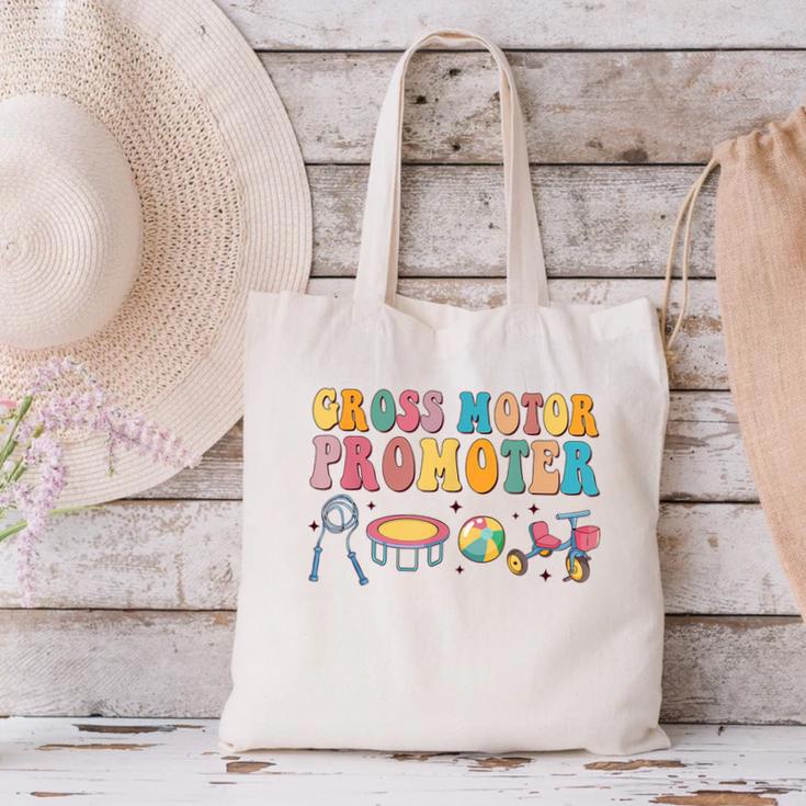 Gross Motor Promoter Physical Therapist Graduation Canvas Tote Bag