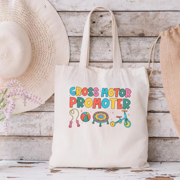 Gross Motor Promoter Physical Therapist Graduation PT Canvas Tote Bag