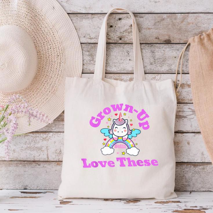 Grown-Up Still Love These Magical Unicorn Nostalgia Canvas Tote Bag Grown-Up Still Love These Magical Unicorn Nostalgia Canvas Tote Bag
