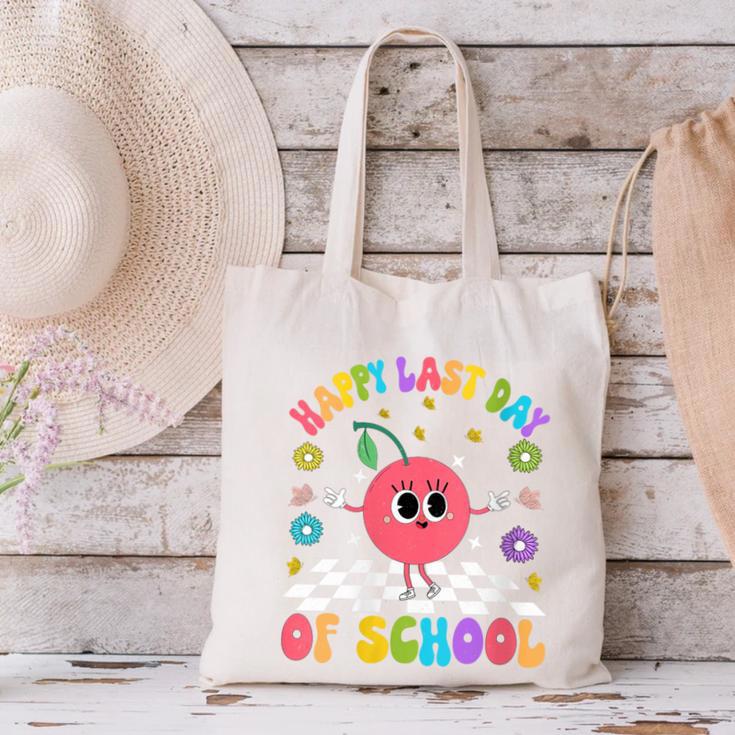 Happy Last Day Of School Student Graduation Canvas Tote Bag