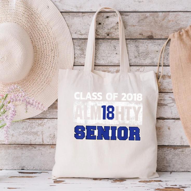 High School Graduation 2018 T-Shirt For Senior Alm18hty Canvas Tote Bag