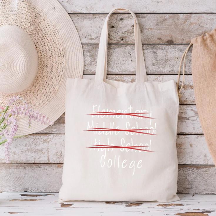 High School Graduation Shirts Graduate Grad Canvas Tote Bag