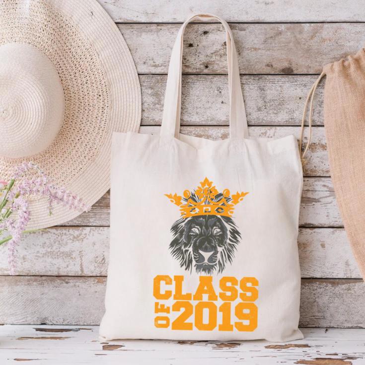 High School King Graduation Shirt Class Of 2019 Seniors Canvas Tote Bag