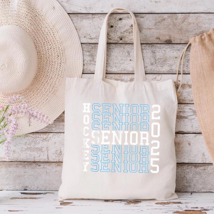 Hockey Senior Night Hockey Senior 2025 Graduation 50 Canvas Tote Bag