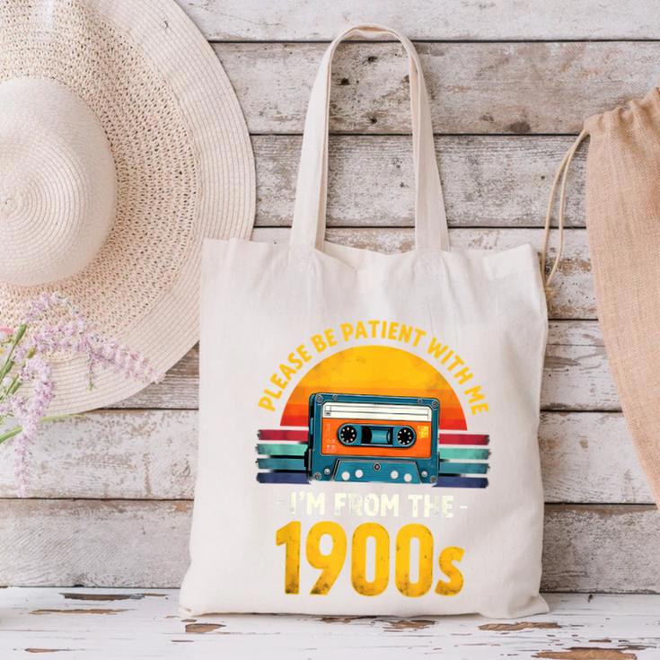 Humor Daddy I'm From The 1900s Canvas Tote Bag