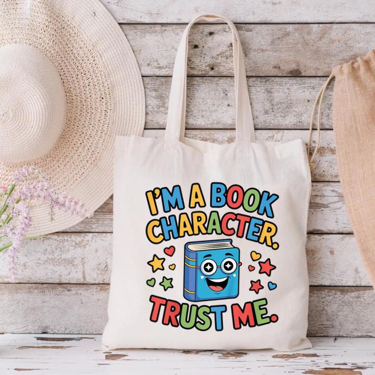 I'm a Book Character Costumes For Kids Storybook Character Canvas Tote Bag