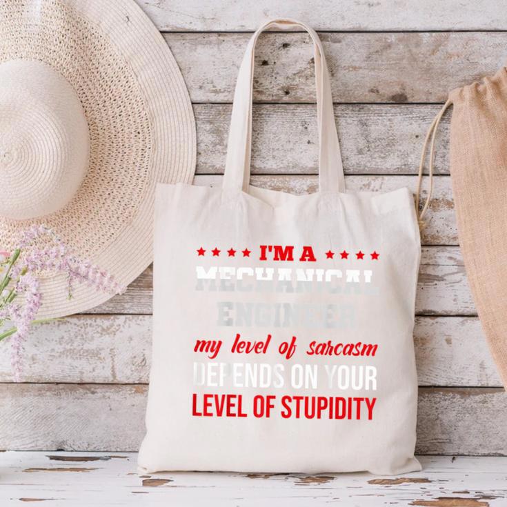 I'm A Mechanical Engineer Graduation Mechanical Engineers Canvas Tote Bag