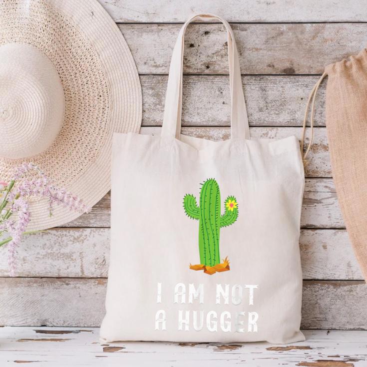 I'm Not A Hugger Cactus Not a Hugger Introvert Cute Canvas Tote Bag I'm Not A Hugger Cactus Not a Hugger Introvert Cute Canvas Tote Bag