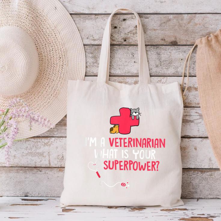 I'm A Veterinarian Vet Student Graduation Canvas Tote Bag