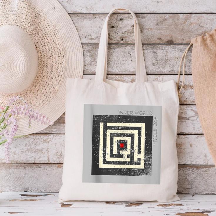 Inner World Architect Premium INTJ Tshirt Introvert Canvas Tote Bag Inner World Architect Premium INTJ Tshirt Introvert Canvas Tote Bag