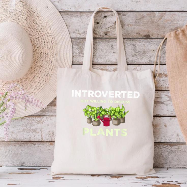 Introverted Canvas Tote Bag Introverted Canvas Tote Bag