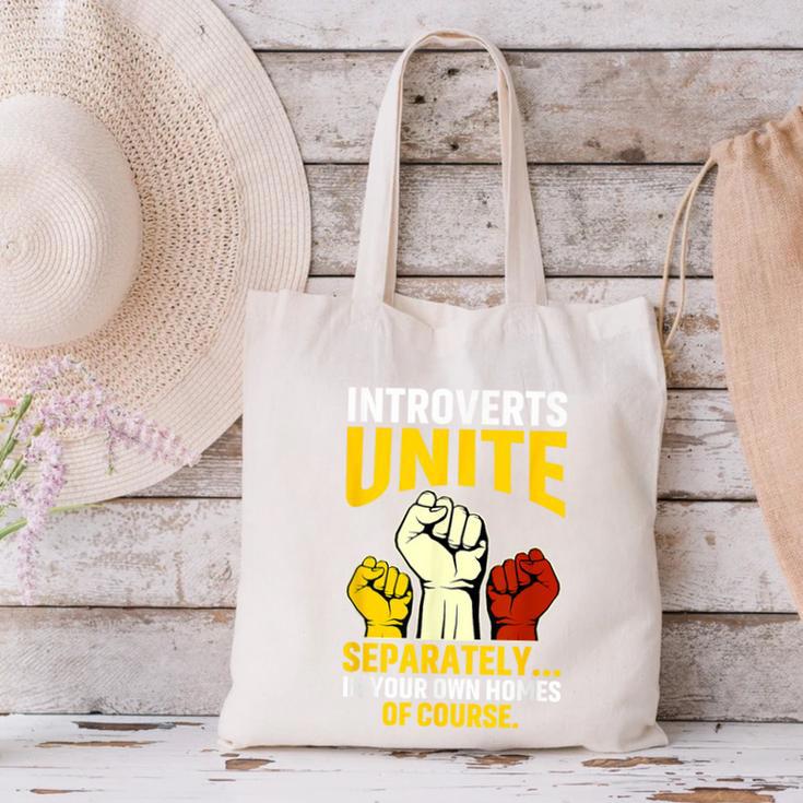Introverts Unite Introvert Antisocial Anti Social Canvas Tote Bag Introverts Unite Introvert Antisocial Anti Social Canvas Tote Bag