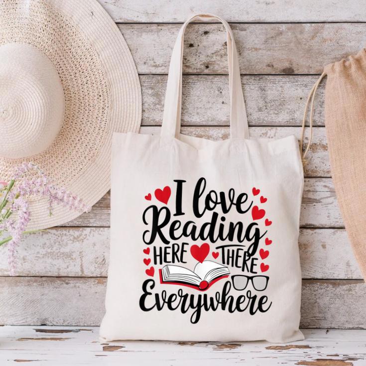 Its A Good Day To Read Book Across America Kids Canvas Tote Bag