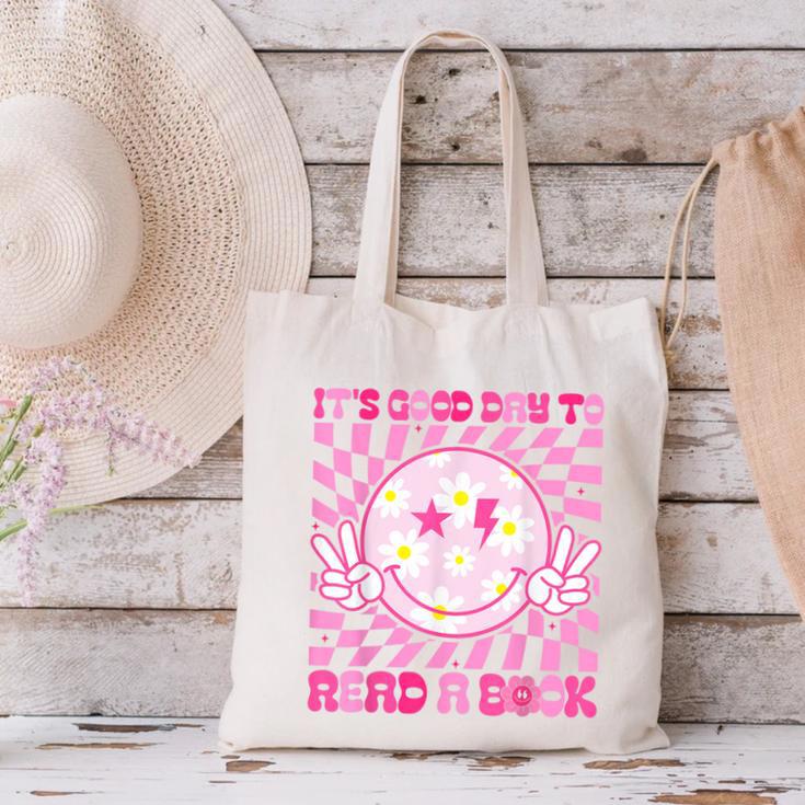 It's Good Day To Read Book Library Reading Lovers Canvas Tote Bag