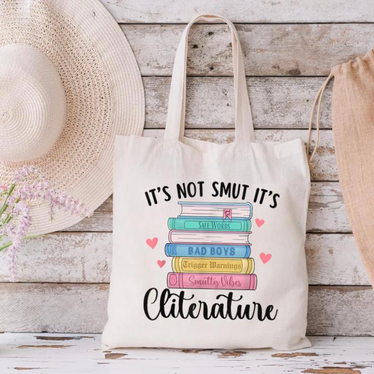 It's Not Smut It's Literature Dark Romance Smutt Book Lover Canvas Tote Bag It's Not Smut It's Literature Dark Romance Smutt Book Lover Canvas Tote Bag