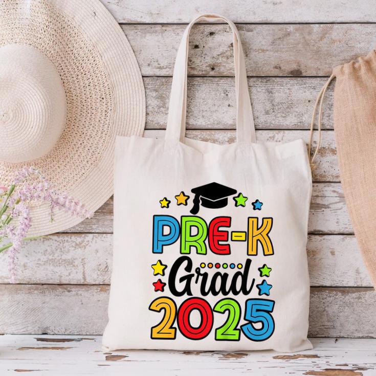 Kids Pre-K Grad 2025 Preschool Prek Graduation Canvas Tote Bag