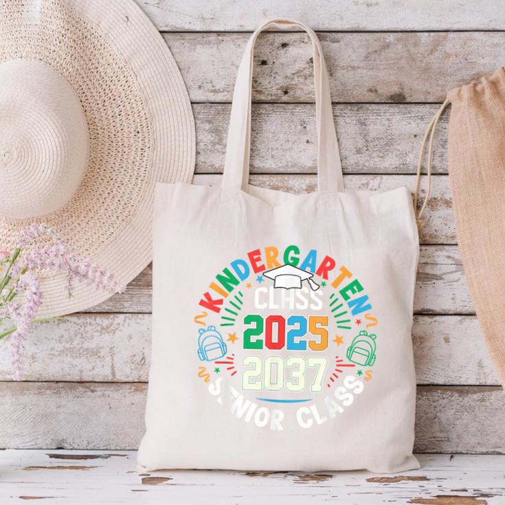 Kindergarten Graduation Class Of 2025 Senior 2037 Class Canvas Tote Bag
