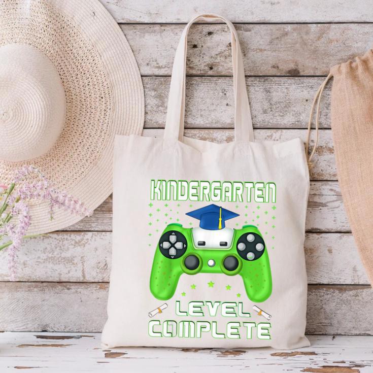 Kindergarten Graduation Level Complete Gamer Class 2024 Kids Canvas Tote Bag