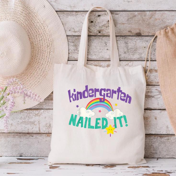 Kindergarten Graduation Nailed It Kids 2021 Canvas Tote Bag