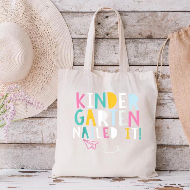 KINDERGARTEN Graduation TShirt 2018 Last Day Of School Canvas Tote Bag