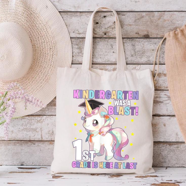 Kindergarten Graduation Unicorn Kindergarten Graduate Girls Canvas Tote Bag
