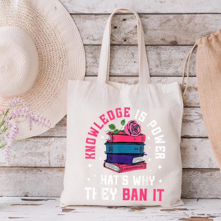 Knowledge Is Power Book Club Librarian Read Banned Books Canvas Tote Bag Knowledge Is Power Book Club Librarian Read Banned Books Canvas Tote Bag