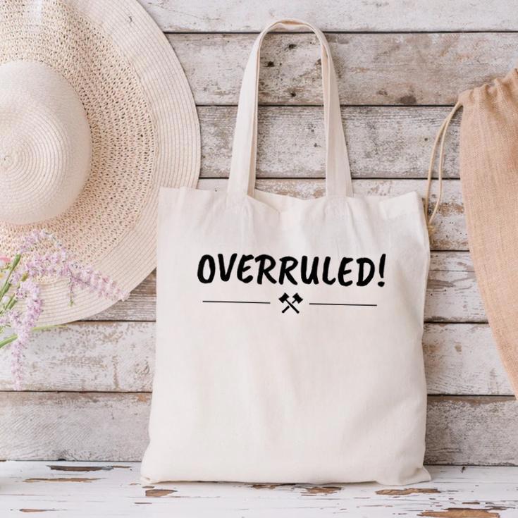 Law School Graduation Overruled T-Shirt Canvas Tote Bag