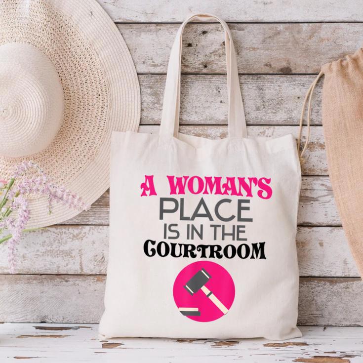 Lawyer Attorney Law School Graduation Female Women Canvas Tote Bag