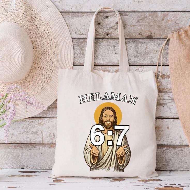LDS Book Of Mormon Meme Helaman 6 Canvas Tote Bag
