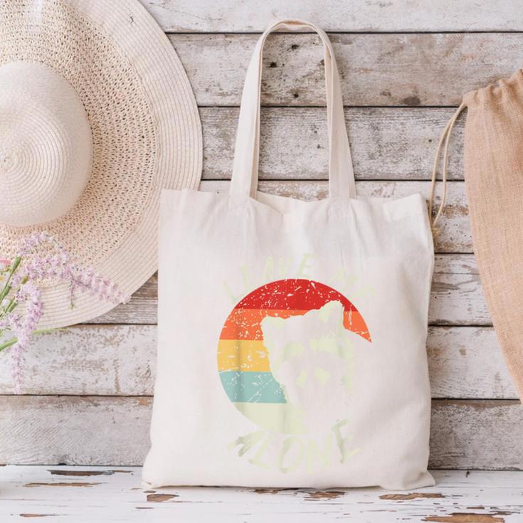 Leave Me Alone Raccoon Lover Introvert Antisocial Shy INTP Canvas Tote Bag Leave Me Alone Raccoon Lover Introvert Antisocial Shy INTP Canvas Tote Bag