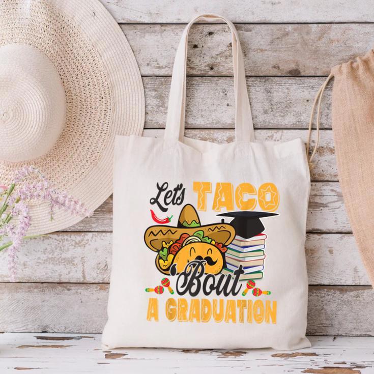 Let's Taco Bout A Graduation Graduation Party Canvas Tote Bag