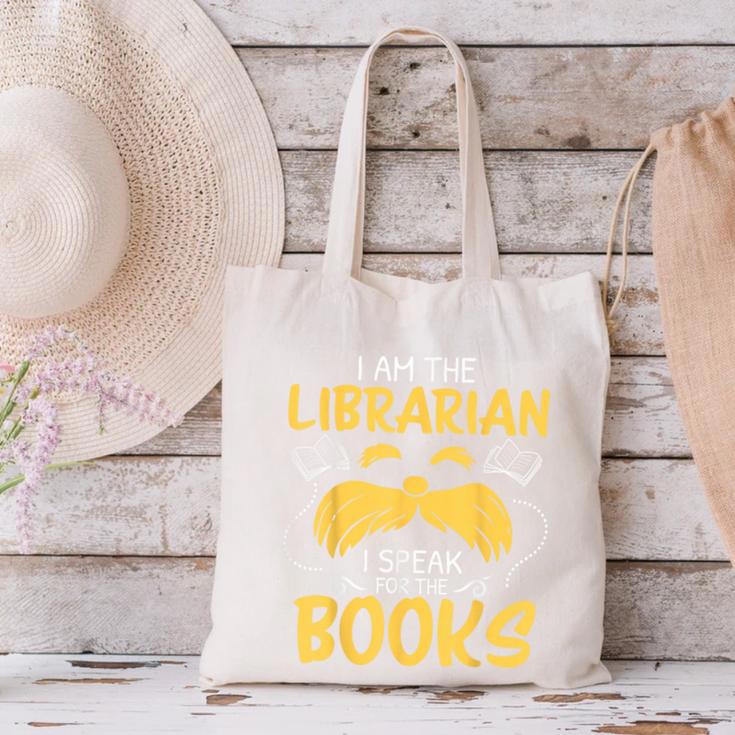 I Am Librarian Book Reader Library Book Reading Canvas Tote Bag
