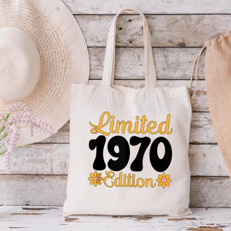 Limited 1970 Edition Retro Vintage 70s Nostalgia Canvas Tote Bag Limited 1970 Edition Retro Vintage 70s Nostalgia Canvas Tote Bag